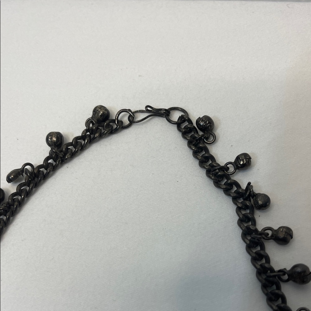Gunmetal Beaded Necklace - Picture 4 of 5